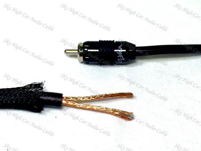 Alt view image 5 of 6 - Premium 4-Channel RCA Cable - 12ft