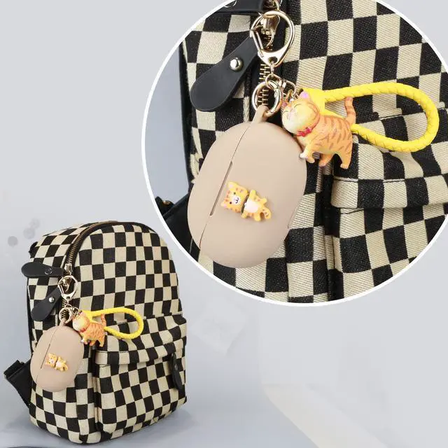 Alt view image 6 of 6 - Cute Case for Beats Studio Buds Headphone,Silicone Protector Cover Compatible with Beats Studio Earbuds (Cat)