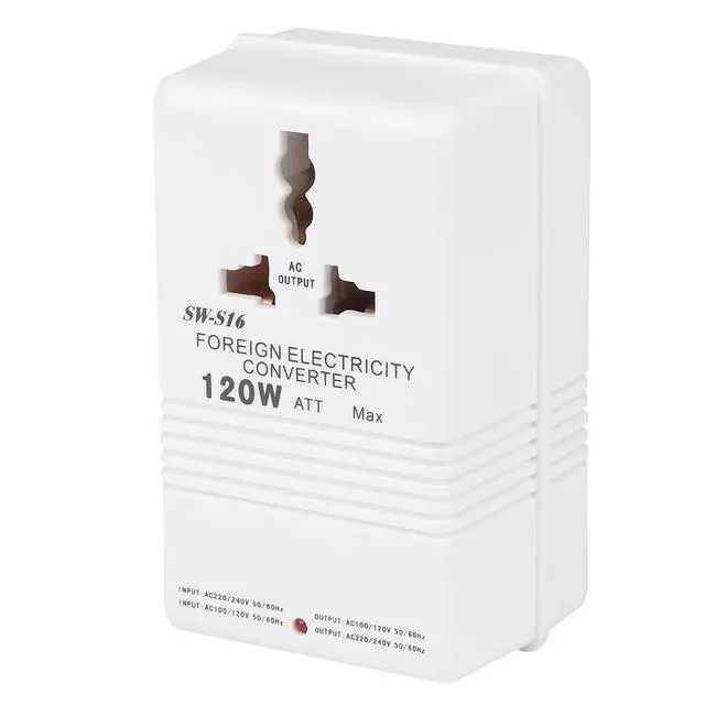 Alt view image 2 of 5 - 110V/120V to 220V/240V Converter, 70W Dual Channel Transformer Plugs 220V/240V to 110V/120V, Step up/Down Travel Adapter CN Standard Plug (Applicable Electrical Appliance: <70w)
