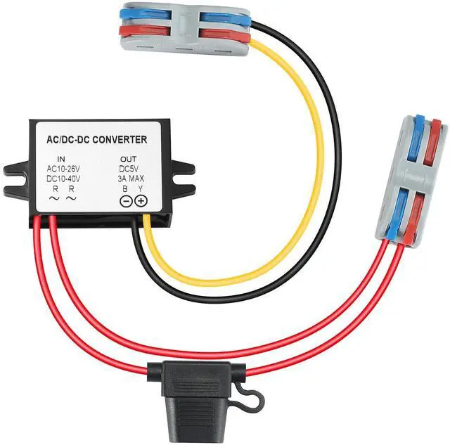 Main image of AC to DC 5V 3A Power Supply IP67 Waterproof 15W Converter - Suitable for Buildings, Trucks, Oceans, Outdoors, Agriculture, and RVs, Suitable for Harsh environments