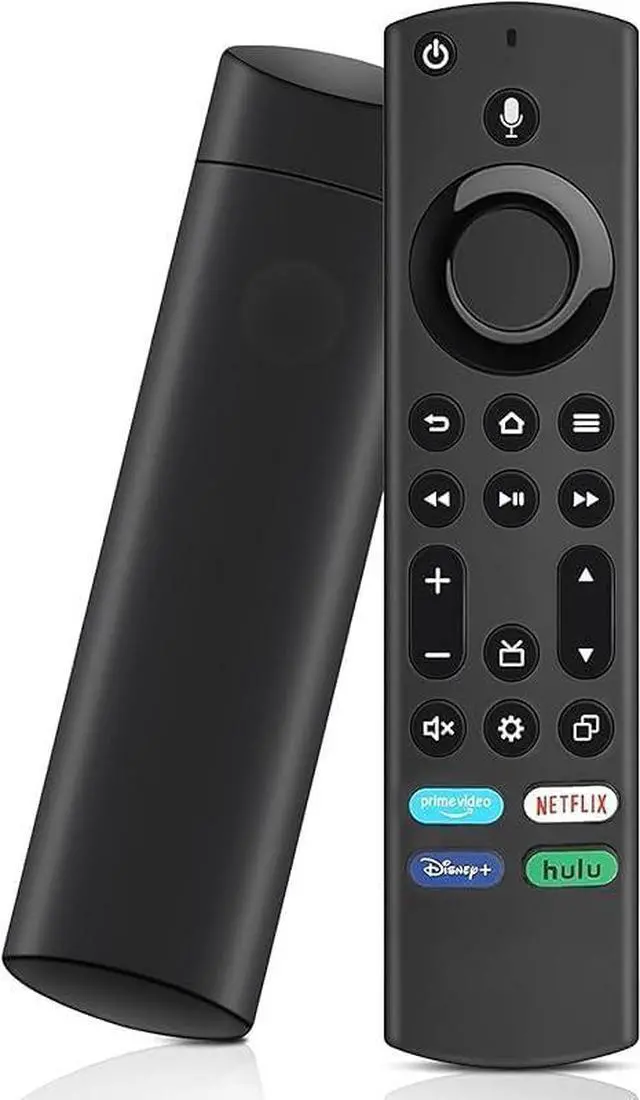 Main image of Voice Remote Control for Fire Series (1st/2nd/3rd Gen), Stick (HD, 4K, 4K Max, Lite), Cube with Voice Control, Compatibility: Insignia, Toshiba, Pioneer, Omni Smart TVs