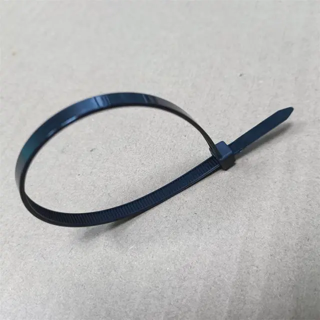 Alt view image 4 of 6 - 1000 pcs 8 inch Black Nylon Self-Locking Cable Ties, 40 LBS Tensile Strength, UV Resistant, Waterproof