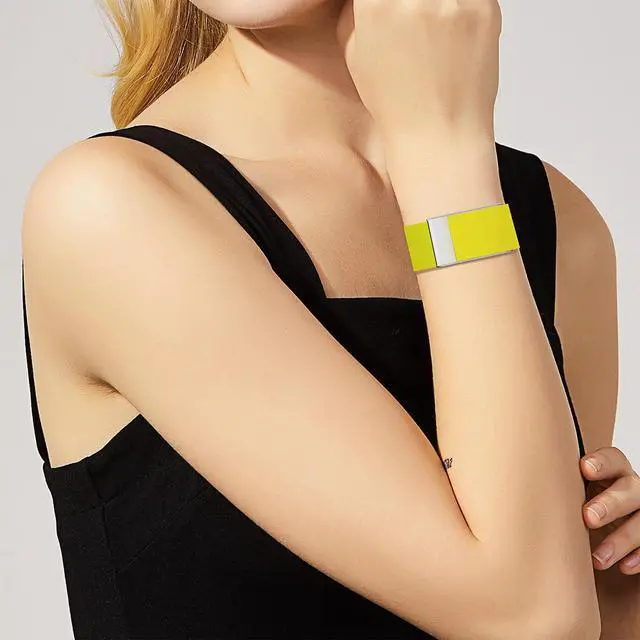 Alt view image 3 of 3 - Soft and Comfortable Nylon Wrist/BicepBand, HydroKnit Wrist/BicepBand Replacement Band For WHOOP 5.0 One Peak Heart Rate Monitor