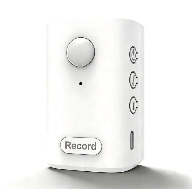 Main image of 120-degree PIR Sensor recordable Motion Sensor Speaker, Talking Products Voice recordable, Motion Alarm Sensor Voice Recorder with USB Cable, One-Click Recording, Loop Playback