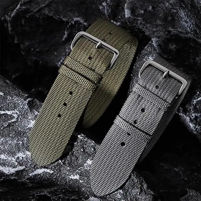 Alt view image 5 of 7 - Replacement Straps Compatible with Hume Health Band - Adjustable Soft Woven Nylon & Adjustable Clasp Buckle & Loop Closure for Secure, Strap Wristband for Hume Band Wristband Bracelet,All-Day Comfort