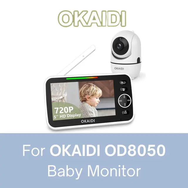 Alt view image 6 of 6 - 9.7ft Extra Long Cord for Hello Baby Monitor Charger fits HB6550, HB50 and More/iFamily SM650 / OKAIDI OD8050 / Blemil BL9052 / ANMEATE SM24, SM935E