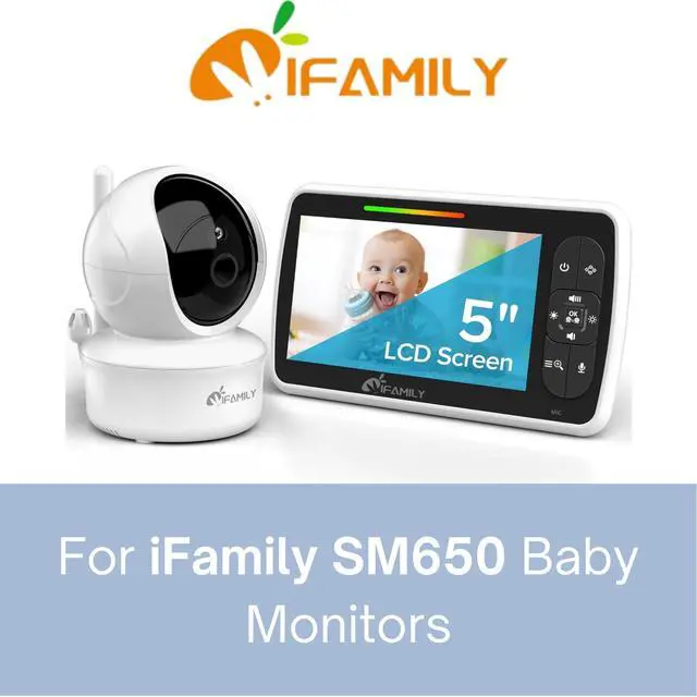 Alt view image 5 of 6 - 9.7ft Extra Long Cord for Hello Baby Monitor Charger fits HB6550, HB50 and More/iFamily SM650 / OKAIDI OD8050 / Blemil BL9052 / ANMEATE SM24, SM935E