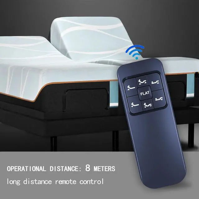 Alt view image 2 of 3 - Replaced Remote Control for Malouf Structures E255 140705584, Naomi Home 12811G 12811-02 Adjustable Bed Base, for Richmat HJC25 HJC26 109380C250041 SN25C230944288, for Dr. Oz NL200UB NL200U