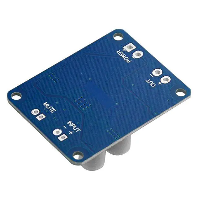 Alt view image 5 of 6 - 2Pcs TPA3118 Single Channel Digital Audio Power Amplifier Board Module 1X60W DC 12V-24V Converter for Audio System DIY Speakers