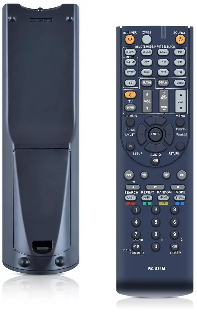 Main image of RC-834M New Replace Remote Control fit for Onkyo AV Receiver TX-NR515 TX-NR414 HT-RC440 HT-S6500 HT-S7500 HT-R791 HT-RC460 HT-R758 TXNR515 TXNR414 HTRC440 HTS6500 HTS7500 HTR791 HTRC460 HTR758