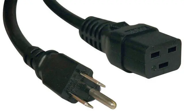Main image of Heavy-Duty Standard Power Extension Cord, 15A, 14 AWG, (NEMA 5-15P to NEMA 5-15R) 10-Feet / 3.05 Meters, (P024-010)
