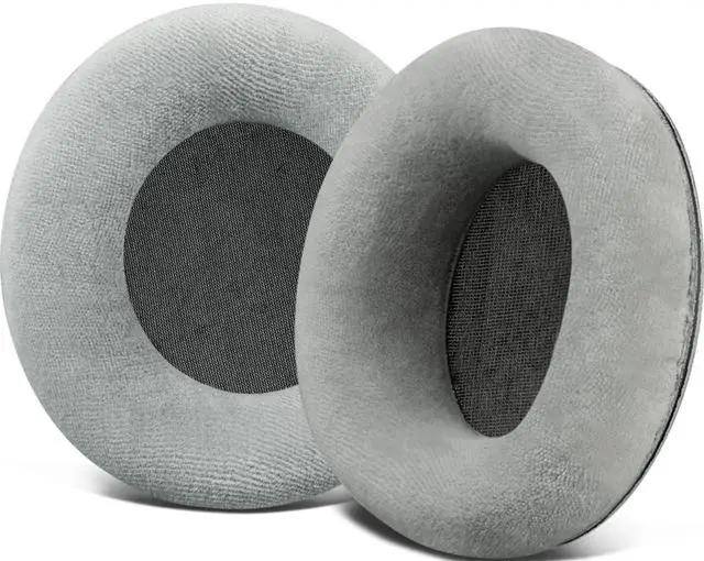 Main image of Velour Professional Replacement Earpads Cushions for AKG K701, K702, Q701, Q702, K601, K612, K712 Headphones, Ear Pads with Softer Velour, High-Density Foam - Grey