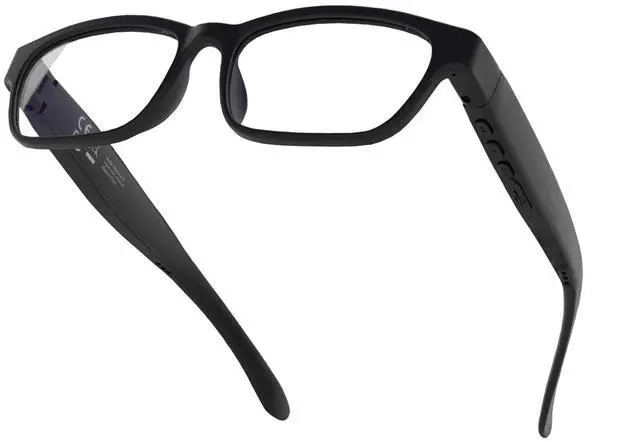 Main image of Smart Bluetooth Glasses Audio Safety Work Glasses with Bluetooth Speaker for Men Women Mic Voice Assistant, Ultra light and Comfortable Design (Clear Lens)