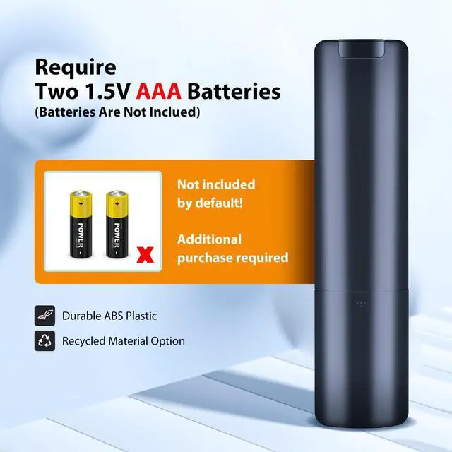 Alt view image 6 of 7 - Replacement Remote Control for VOPLLS K3/VISSPL A5/Boldever Smart Projector | BE-BD001SX-USWH0-A1S2
