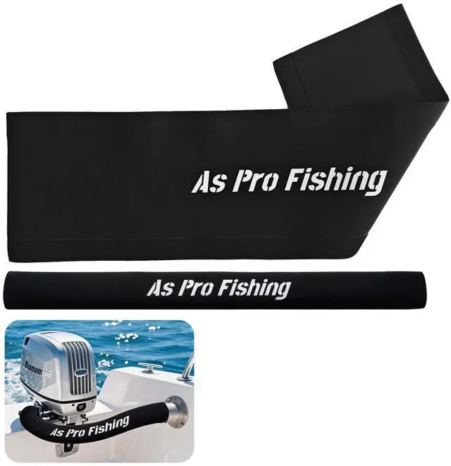 Main image of Trolling Motor Cable Sleeve,38 * 10 Inch Engine Hose Cover,Engine Hose Cover for Trolling Motor Portable Boat Accessories (Black,10/38)