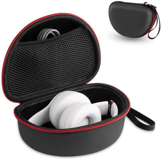 Main image of Hard Shell Travel Case Compatible with Beats Studio Pro/Studio3/Solo4/Solo3/ Solo 2 Bluetooth On-Ear Headphones (Black)