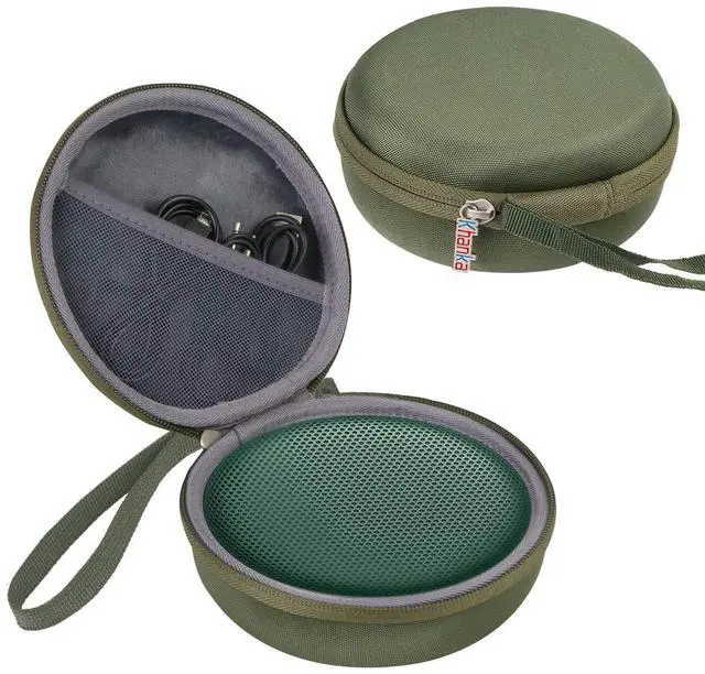 Main image of Hard Case for Bang & Olufsen Beosound A1 2nd Gen Bluetooth,Green | EVA Hard Shell, Accessory Storage Pocket, Travel-Ready Portable Storage, Hand Strap Portability, Impact Resistant Protection