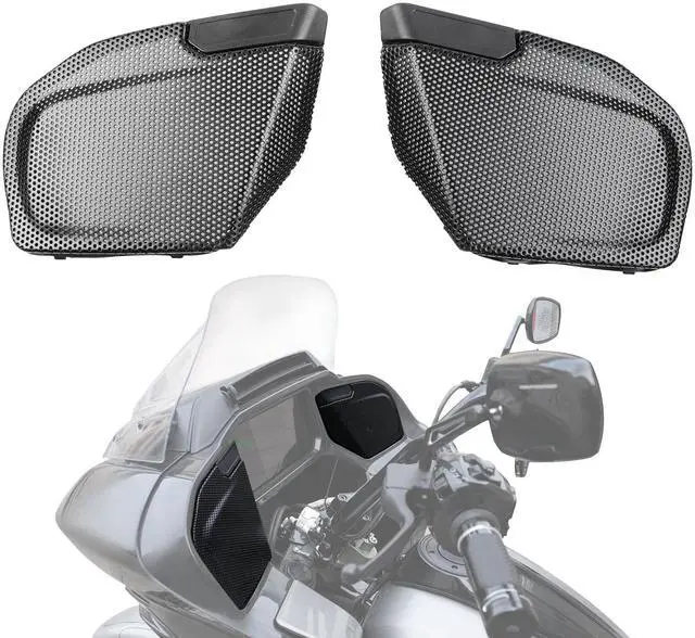 Main image of Front Fairing Speaker Grills Metal Mesh Cover for Harley Road Glide 2024+ | Protection Covers,Sturdy and Durable,Perfect Fit for CVO FLTRXSE 2023-2026, FLTRX FLTRXSTSE 2024-2026 FLTRT FLTRXL 2026