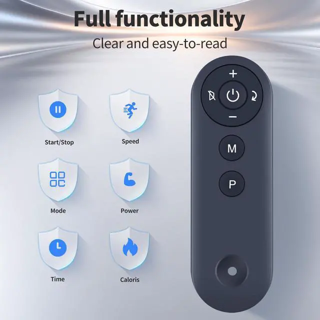 Alt view image 5 of 7 - Replacement for Bifanuo Walking Pad Remote Control, Compatible with Models TM001, TM006, TM008, TM009, TM008BK, GK-001 Under Desk Treadmill