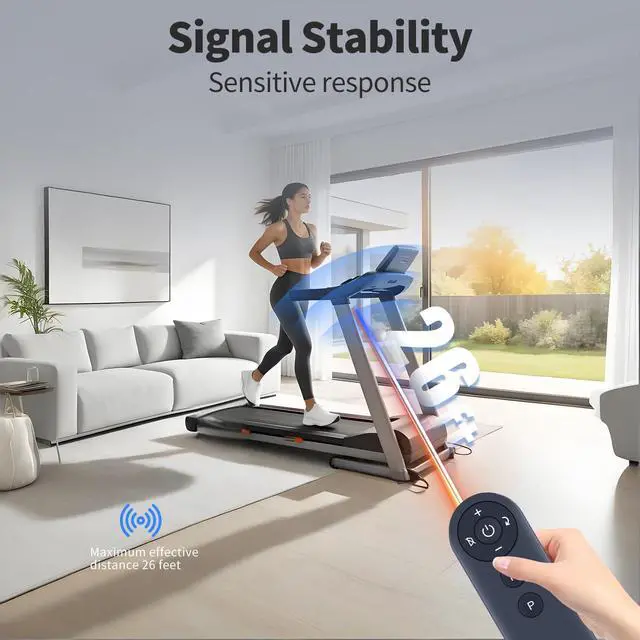 Alt view image 6 of 7 - Replacement for Bifanuo Walking Pad Remote Control, Compatible with Models TM001, TM006, TM008, TM009, TM008BK, GK-001 Under Desk Treadmill