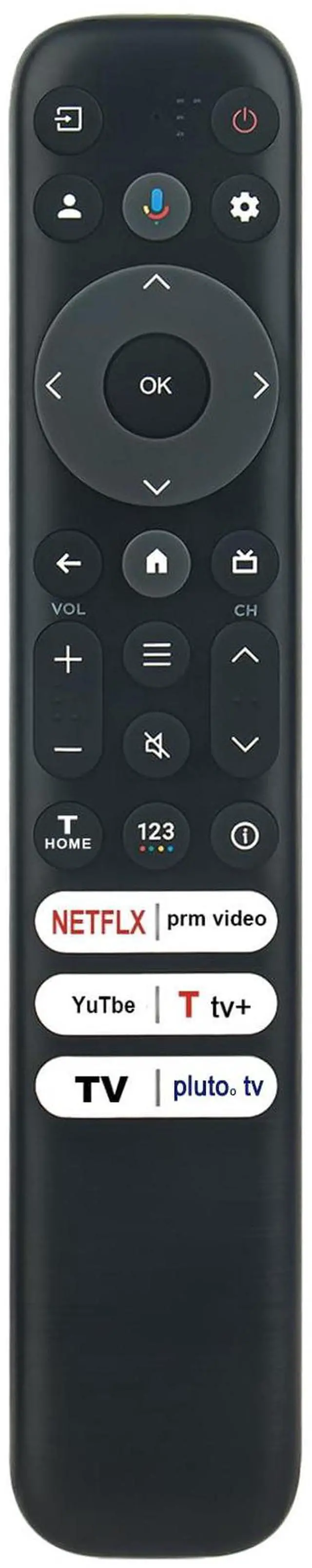 Main image of RC813-FMBG Voice Replacement Remote Control fit for TCL TV 32S350G 40S350G | 55S450G 85S450G 55Q750G 65Q750G 75Q750G 55Q650G 98S550G 75QM850G 85QM850G 98QM850G
