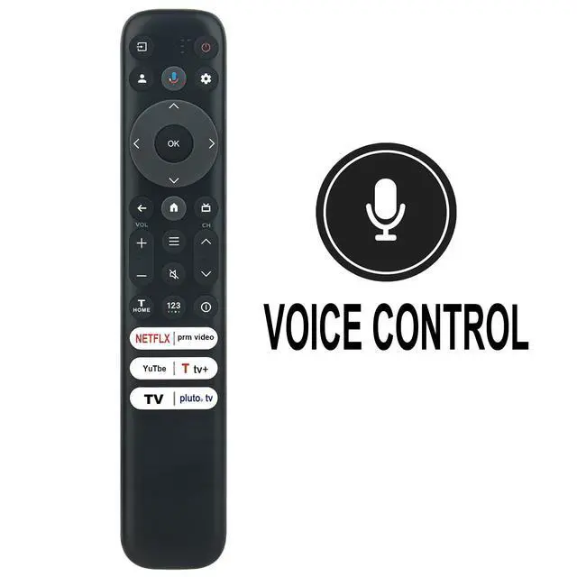 Alt view image 2 of 5 - RC813-FMBG Voice Replacement Remote Control fit for TCL TV 32S350G 40S350G | 55S450G 85S450G 55Q750G 65Q750G 75Q750G 55Q650G 98S550G 75QM850G 85QM850G 98QM850G