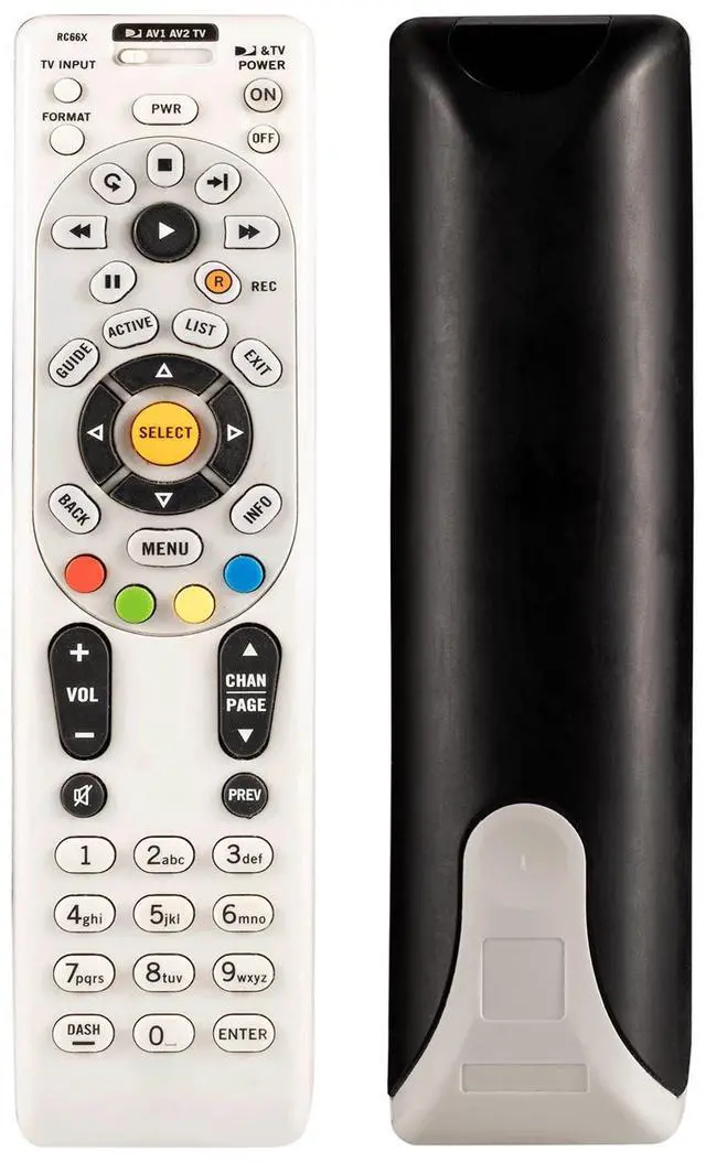 Main image of Universal IR RC66X Replacement Remote Control for Directv RC66 RC66X RC66RX RC65 RC64 H24 Hr24 H25 R16 D12 (Not for RF Function)