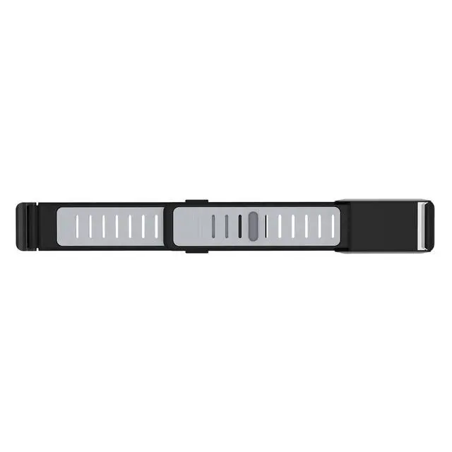 Alt view image 3 of 7 - Silicone Wristband Compatible with Whoop 4.0, Quick fit Soft and Washable Sports Loop Strap for Men & Women