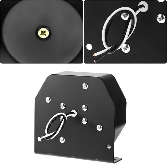 Alt view image 5 of 7 - 200W Siren Speaker 130dB Ultra Slim Octagon Compact Flat Horn, Heavy Duty Aluminum Housing PA System Speaker, 8 Ohm for Police, Fire & Truck Use1 Pack