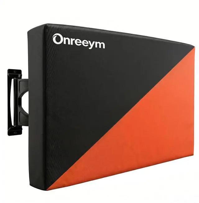 Main image of Oreenym Waterproof Outdoor TV Cover for 34-37in Flat Screen Television | Heavy Duty 600D Oxford, All-Weather Protection, UV Resistant & Dustproof, Full Coverage & Universal Fit
