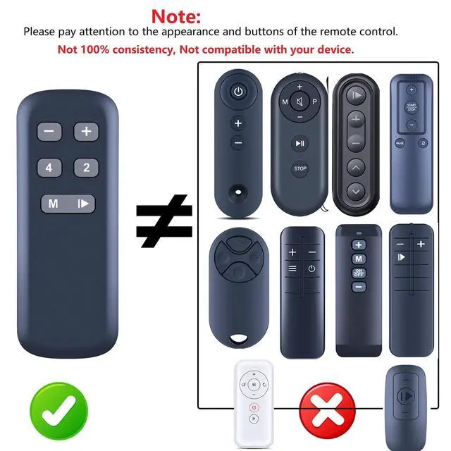 Alt view image 4 of 7 - New Treadmill Replacement Remote Control fit for Ulfario Walking Pad Treadmill LF-X2DF