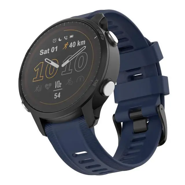 Alt view image 2 of 7 - 22mm Watch Band for Garmin Forerunner 955 745 945 965 935/Fenix 5 6