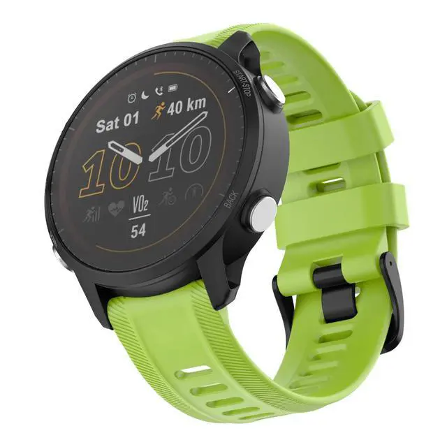 Alt view image 2 of 7 - 22mm Watch Band for Garmin Forerunner 955 745 945 965 935/Fenix 5 6