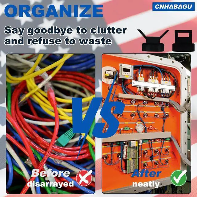 Alt view image 4 of 7 - Magnet Zip Tie Mount Clips Magnetic Zip Ties Mount Holder 25LBS Strong Multipurpose Wire Cable Holder Mount Wire Clips Management for Home Office Marine Electrical Wiring (10 PCS)