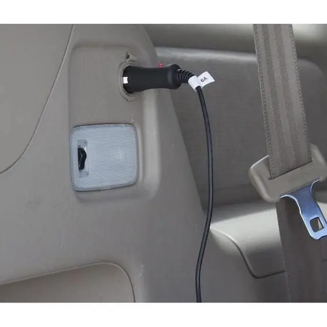 Alt view image 3 of 5 - 12 Volt DC Cord to Power TVs with A Cigarette Lighter Socket - Universal Connector