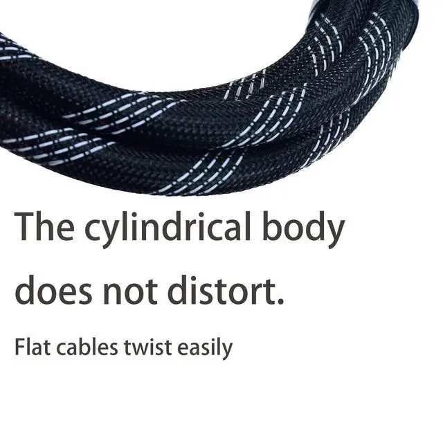 Alt view image 4 of 6 - 2pack 6ft feet 12awg Premium Heavy Duty Braided Wire Dual Banana to Banana Gold Plated Plug Speaker Cable OFC Oxygen-Free Copper