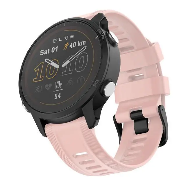 Alt view image 2 of 7 - 22mm Watch Band for Garmin Forerunner 955 745 945 965 935/Fenix 5 6