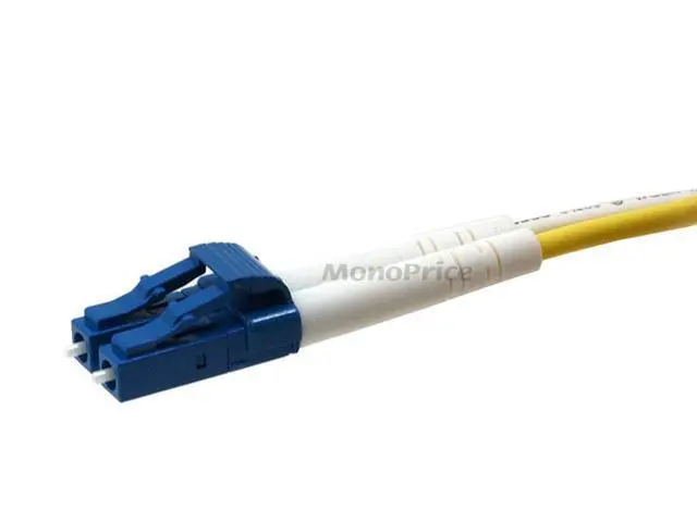 Alt view image 2 of 2 - Fiber Optic Cable, LC/LC, Single Mode, Duplex - 25 meter (9/125 Type) - Yellow