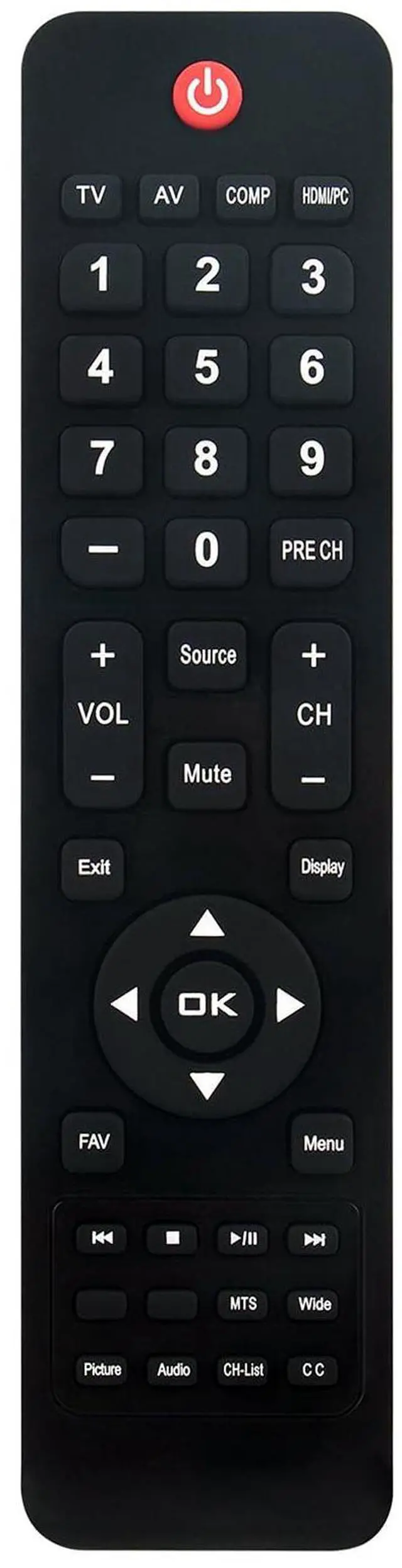 Main image of B8.080.446-2 Replace Remote Control fit for NEC LCD TV E656 E556 E506 E436 | E326