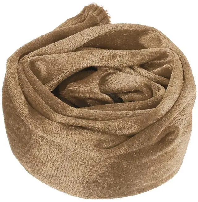 Main image of 3.3ft Chandelier Chain Cord Cover, Velvet Cloth Fabric Chain Sleeve Decorative Cord Covers for Chandelier Wires Swing Cable, Hook and Loop Fastener Style, Light Coffee
