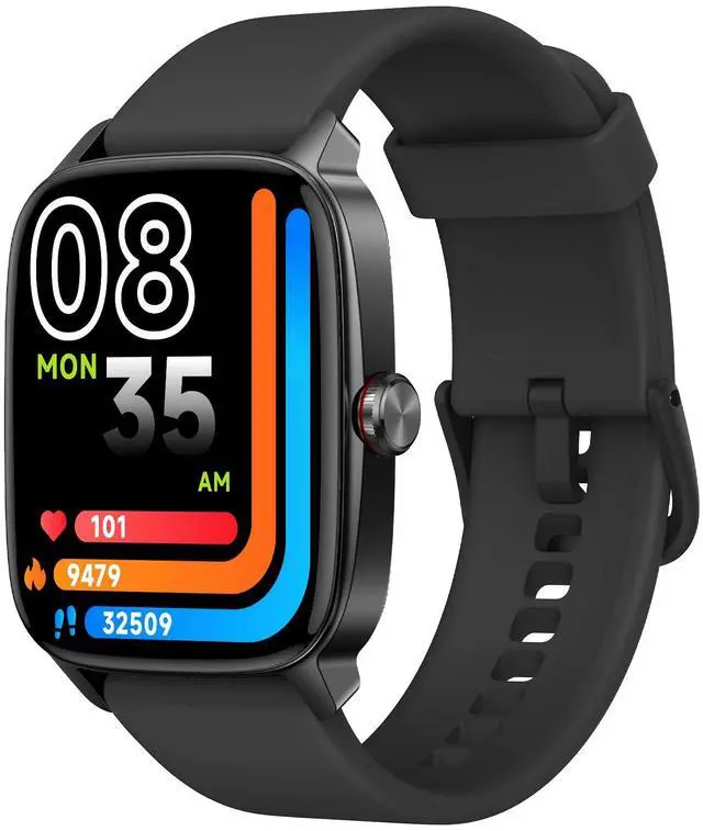 Main image of Smart Watch for Men Women, 1.83" HD Touch Screen Smartwatch with Bluetooth 5.4 Call/Text, 100+ Sports Modes Fitness Tracker, IP68 Waterproof Sleep Tracker, iOS Android Compatible, Obsidian Black