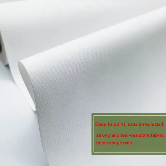 Alt view image 3 of 6 - 13" x 40ft Polyester Canvas Roll for Inkjet Printing Waterproof Matte Inkjet Canvas with Tear-Resistant, Quick Dry, Wide Format Compatible for Photo, Art Reproduction & Banner Printing (13" x 40ft)
