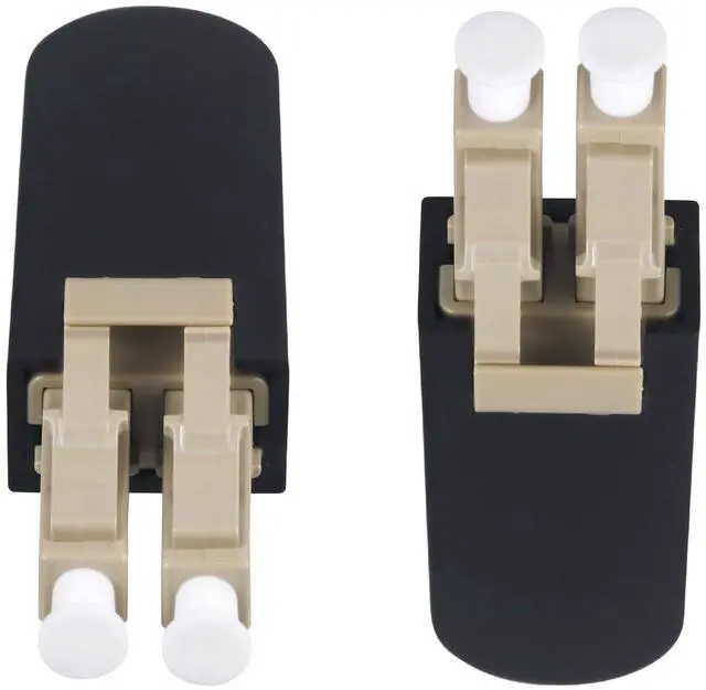 Alt view image 3 of 4 - 4-Pack LC/OM2 Fiber Optic Loopback Adapter Optical Cable 50/125 Multimode Test Adapter Connector for Testing Applications
