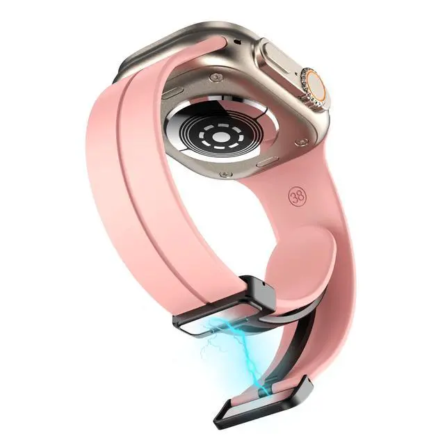 Alt view image 2 of 6 - Compatible wit iTouch Active 4 Band, Soft Silicone Sport Wristband Replacement Straps Compatible for iTouch Active 4 Smartwatch