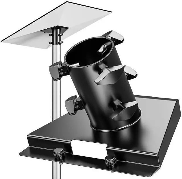 Main image of Starlink 4/4X/Gen 3 Pipe Adapter, Starlink Pole Mount Fits 1 to 2.1 Poles | Tool Free Installation,Starlink Roof Mount Thick Coating, Waterproof, RustProof, HeavyDuty & Durable