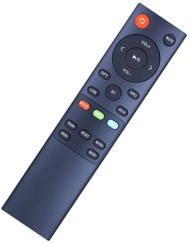 Main image of Replacement Soundbar Remote Control for Norcent BYL Bestisan MEGACRA Soundbar Speaker Home Theater System, Compatible with Sound Bar ST09 ST08 SG02 SQ03 SG08 S6520 S8520, MB-3221NS MB-3220 MB-2521