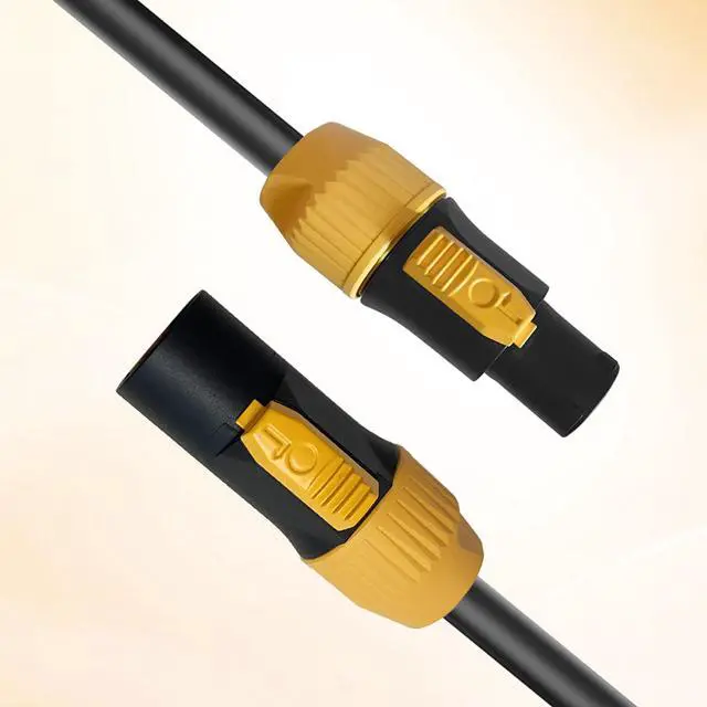 Alt view image 2 of 7 - Seetronic SAC3FX to SAC3MX PowerCon Extension Cable, 12AWG PowerCon Male to Female Cable, Heavy-Duty Outdoor 20A Connector - 10 Feet
