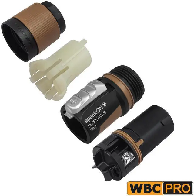 Alt view image 6 of 6 - 10 Foot - WBC-PRO-SPEAKER-12 AWG (2 Core Config.) High-Purity OFC (99.99%) Pro-Grade High-Definition Loudspeaker/DJ/PA Speaker Cable with Neutrik NL2FXX-W-S 2-Pole Silver SpeakON Connectors