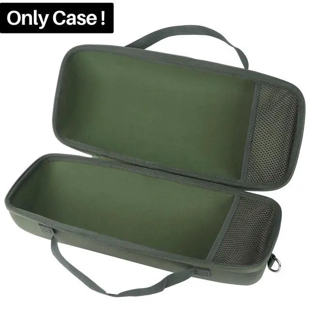 Alt view image 3 of 7 - Hard Case Compatible with JBL Xtreme 5 Portable Waterproof Speaker | Lightweight & Carry, Dustproof Storage, Travel Friendly, Portable for Daily Use, Green