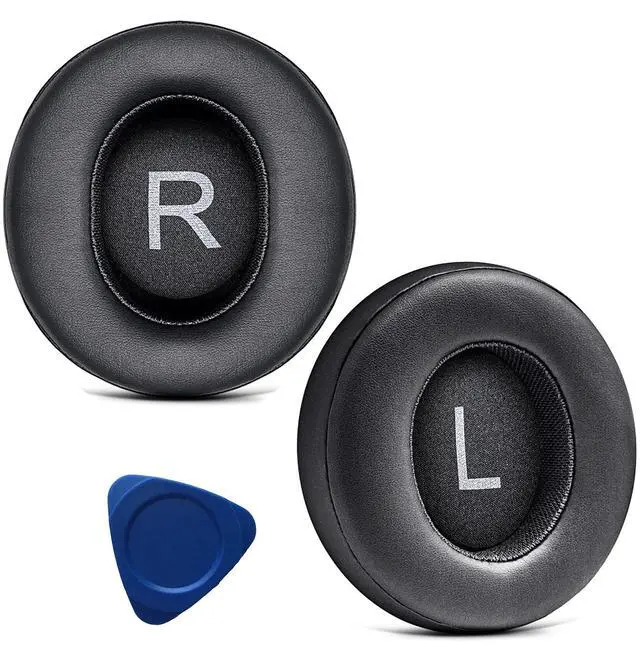 Main image of AONIC50 Replacement Ear Pads Ear Cushions for Shure AONIC 50 Wireless Noise Cancelling ANC Headphones, aonic 50 Memory Foam earpads Protein Leather Ear Pad Cups (Black)
